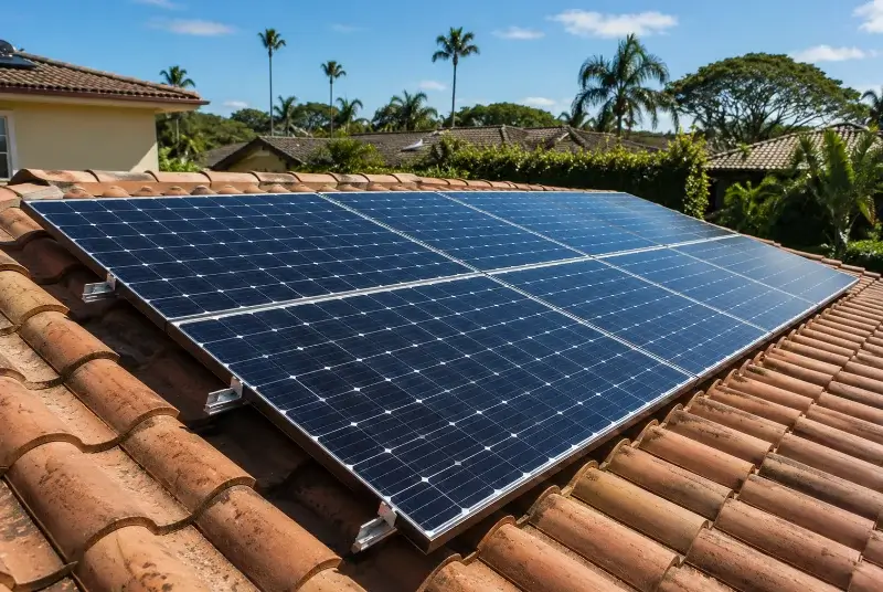 Installation de panneaux solaires à Bayac